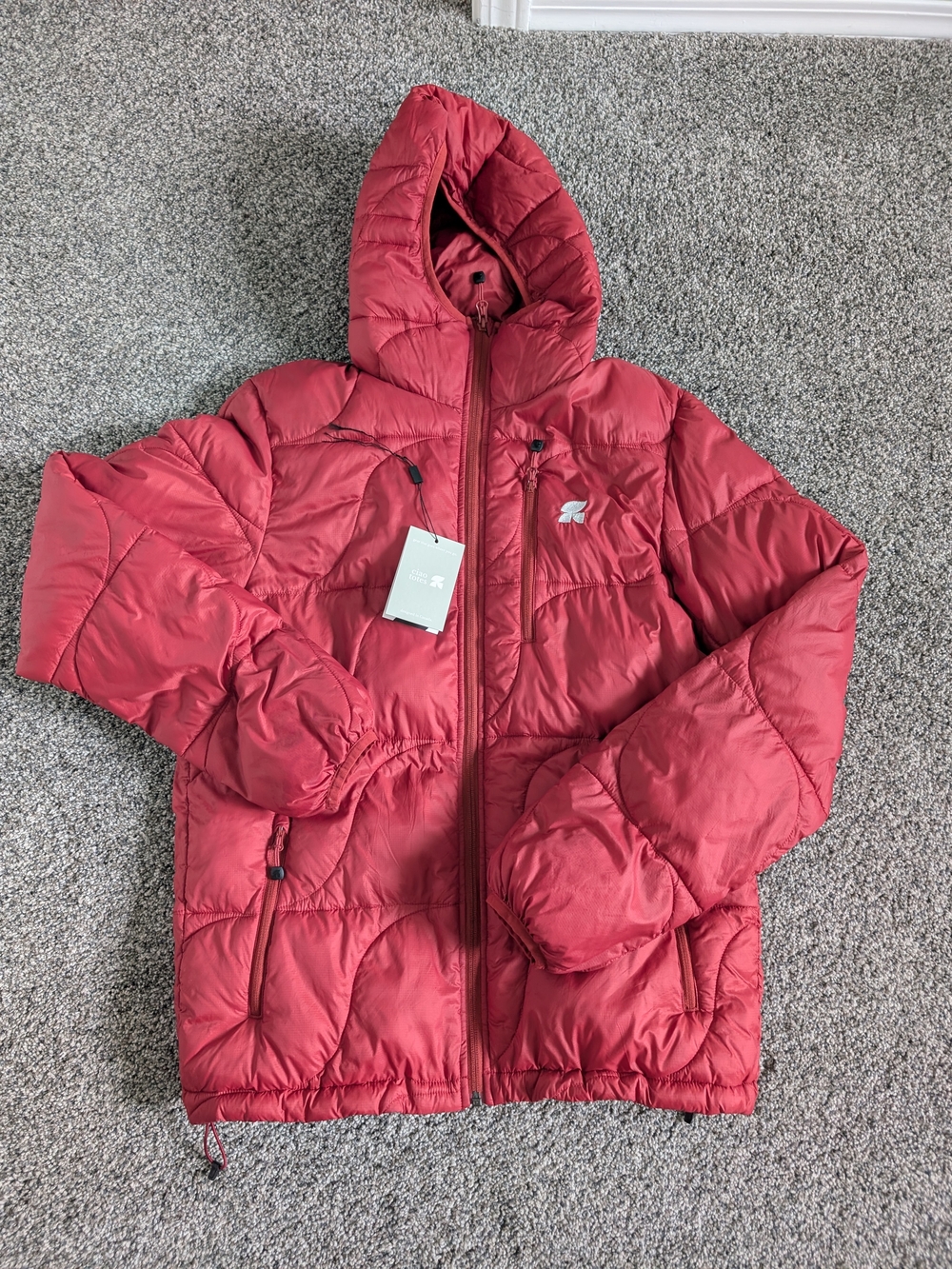 Ciao Totes Rova LT Men's Red Puffer Jacket Size Medium